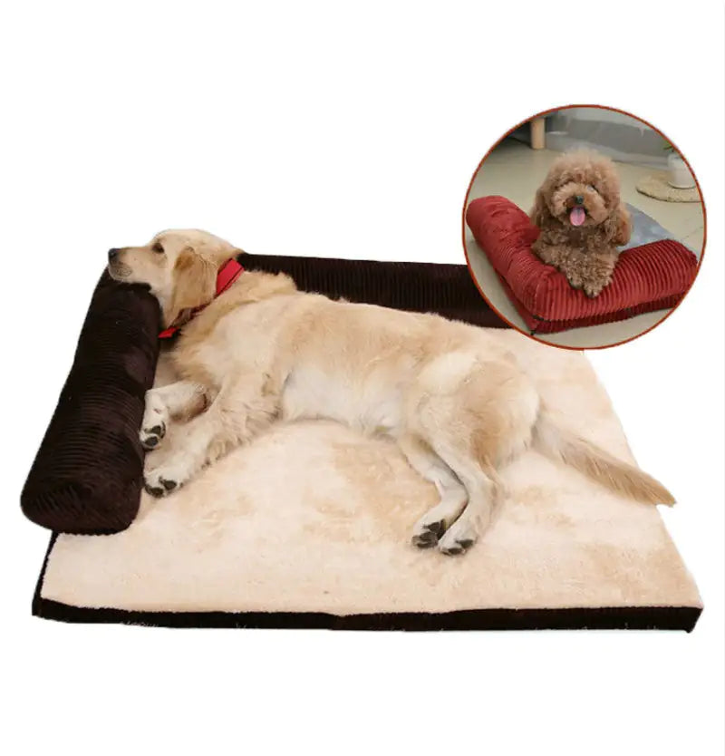Luxury Corduroy Pet Bed