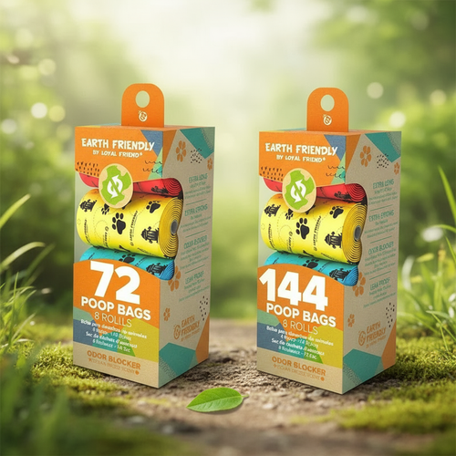 Biodegradable Dog & Cat Poop Bags - Enhanced