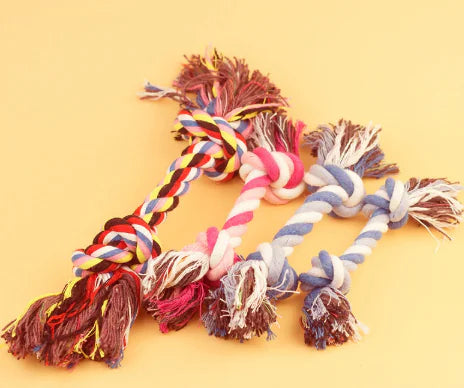 Dog Rope Chew Toy with Double Knot