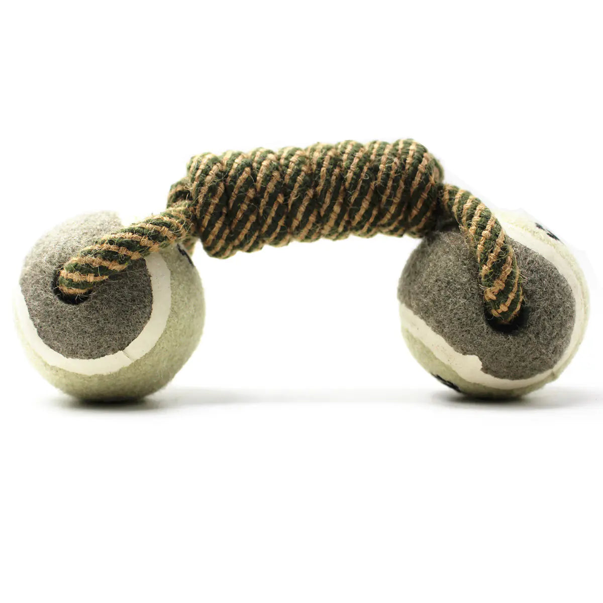 Cotton Rope Tennis Ball Dog Toy